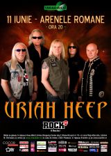 Legendele rock URIAH HEEP concerteaza la Arenele Romane