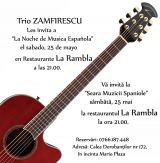 &ldquo;Seara Muzicii Spaniole&rdquo; cu Trio ZAMFIRESCU