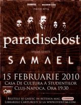 Concert Paradise Lost si Samael