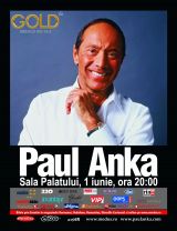 In premiera in Romania - concert extraordinar Paul Anka - Live!