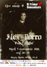 Alex Porro Folk Nights