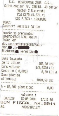 Ati cerut vreodata bon fiscal ?