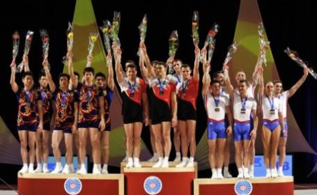 Gimnastică aerobică: România, campioană mondială pe echipe