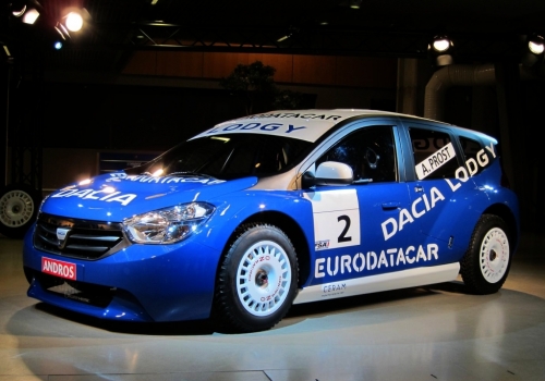 Cu Alain Prost la volan, Dacia Lodgy tocmai a cîştigat Raliul Andros !