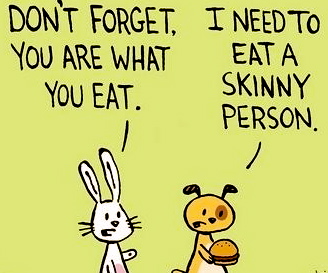 Diet is for loosers