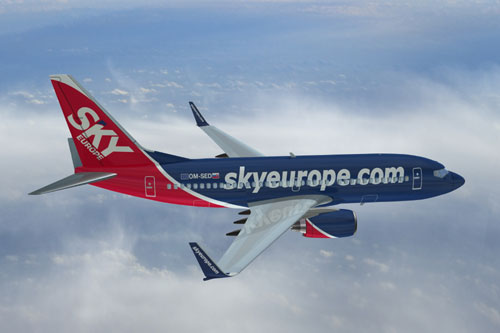 Operatorul low-cost Sky Europe in faliment, in vederea reorganizarii si restructurarii Operatorul low-cost Sky Europe in faliment, in vederea reorganizarii si restructurarii
