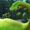 Imagini Trenul cu dinozauri