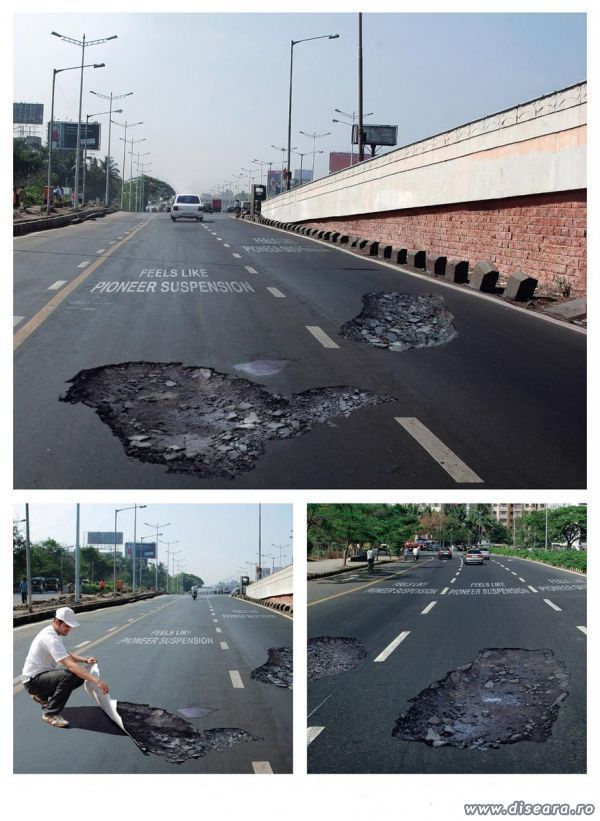If it would be so easy with the romanian holes in roads...