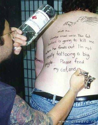 Nice tatoo...