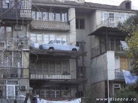 Parking at the top