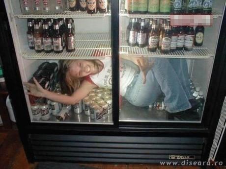 One cold blonde, please !