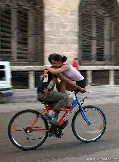 I cannot stay a moment without being in your arms... even when you are on the bicyle ! :)
