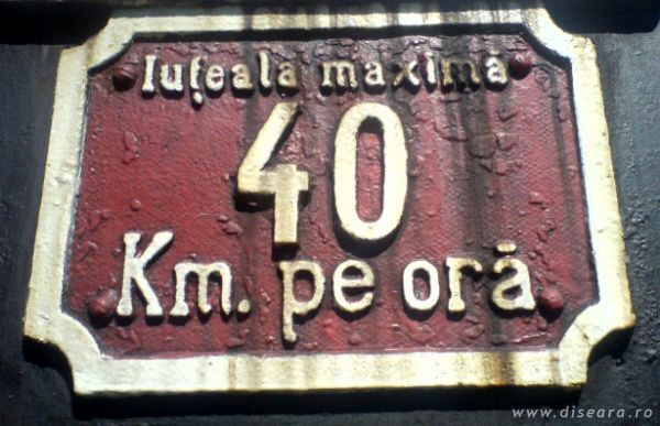 Maximum speed...