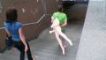 Walking with the girlfriend...