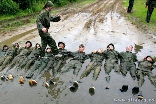 Curageous soldiers