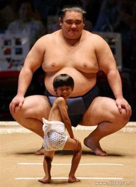 Fat boy, don't laugh, that I will train and until the next New Year's Eve I will break you in two !