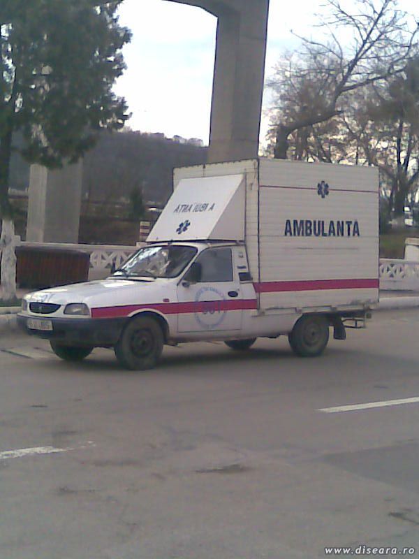Ambulanta sau... dric ?!... 