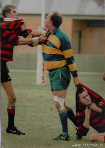 Sometimes is not OK to fight with the referee...