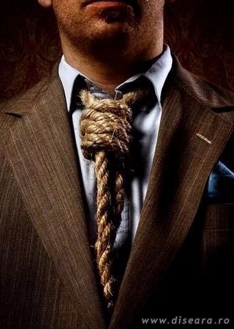 A tie for the crisis...