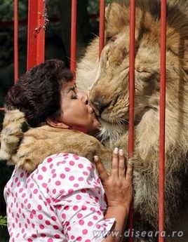A kiss...