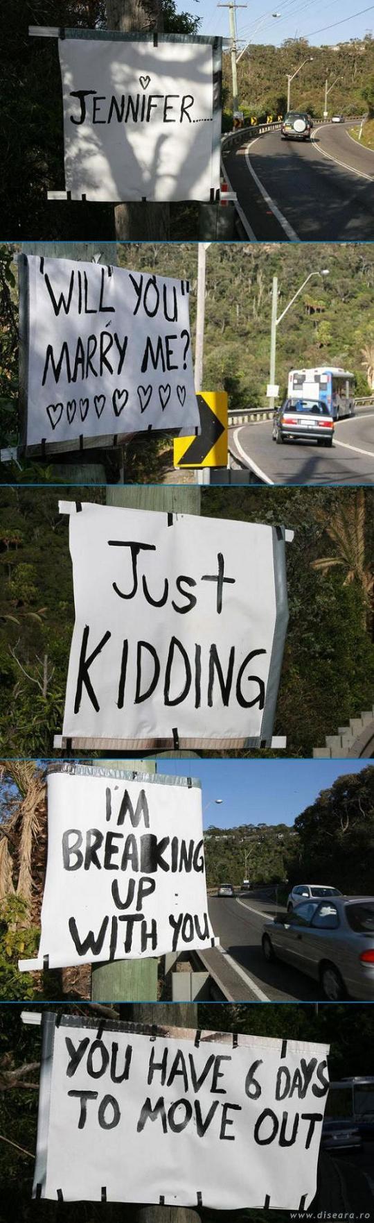Proposal... or not ?