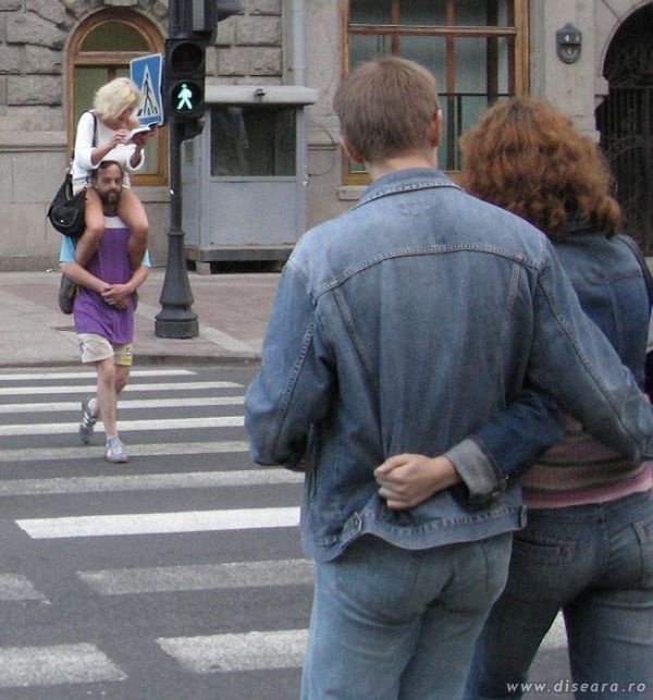 Cu GPS-ul pe umeri...