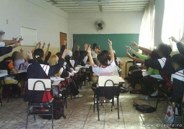 We love our teacher !