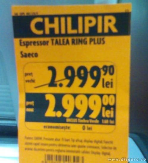 At least the price is smaller...