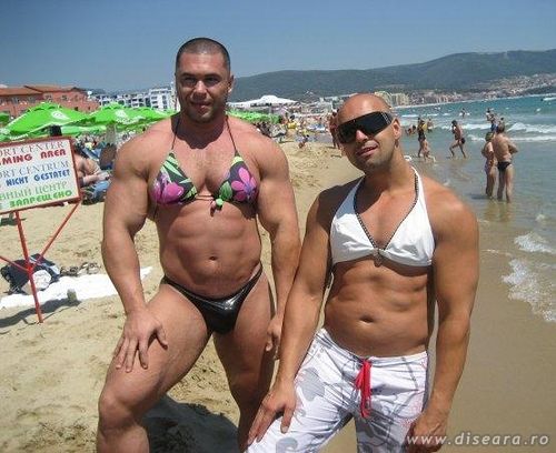 What can you do with a bra at the seaside...