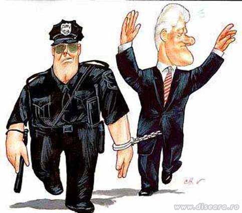 Under arrest