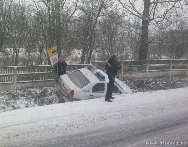 Primul caz de politisti ajunsi primii la locul accidentului...