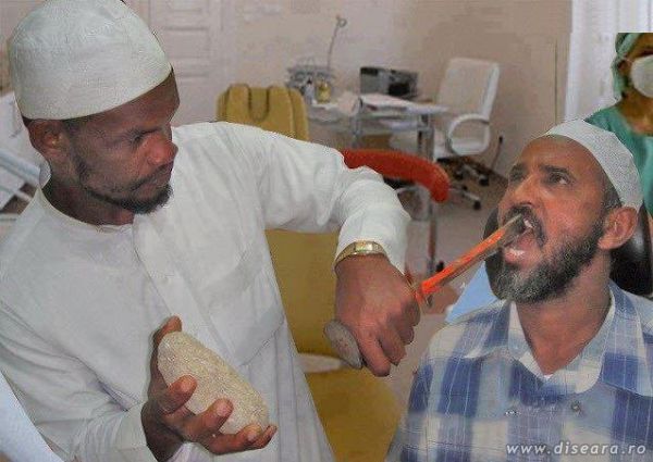 La dentist!