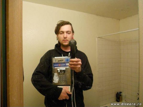 Again, photo in the bathroom, with the cellphone