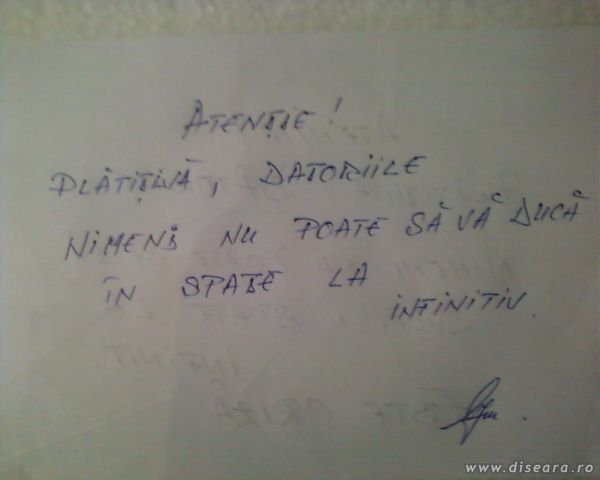Si infinitivul are, se pare, limitele sale...