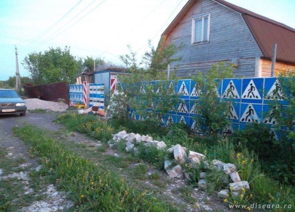 The fence...