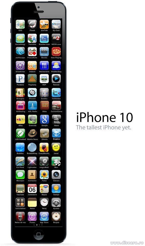 iPhone 10. The tallest iPhone yet.