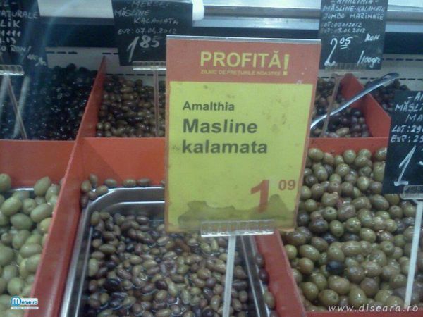 Masline ca la... mamica :)