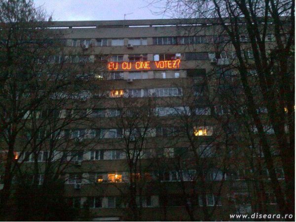 S'avem pardon, da' eu cu cine votez?