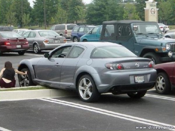 How the women park