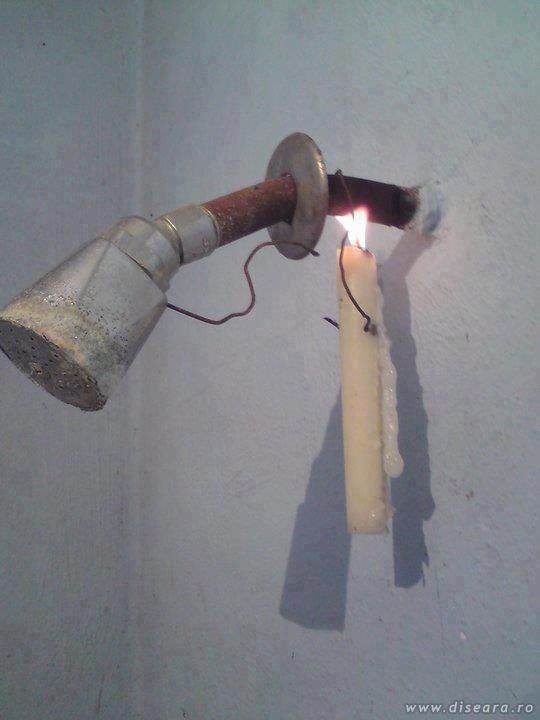 Hot water