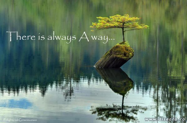 Never give up! There is always a way to circumvent any problem in life.