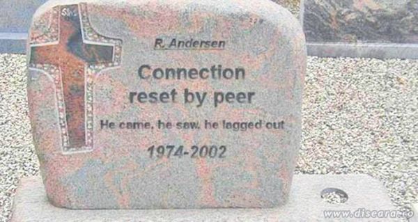 Connection reset by peer