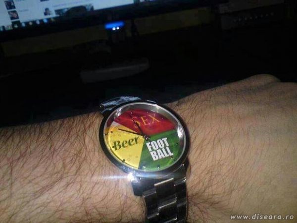 A true-man watch