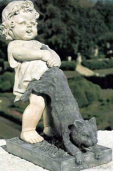 Indecent statues