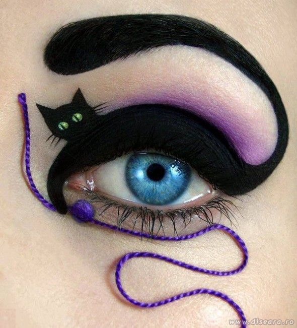 The black cat