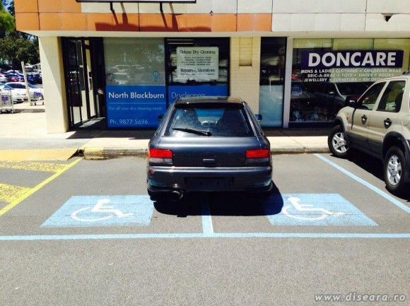Double handicap...