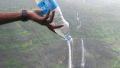 This is how the waterfalls are being made
