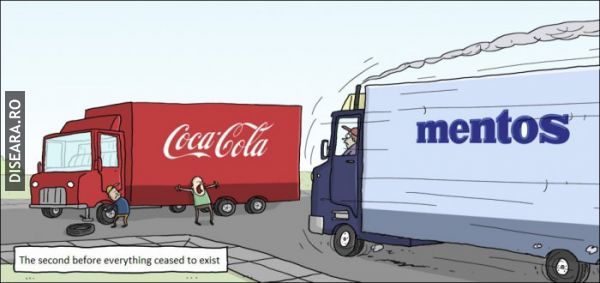 Apocalypses: Cola + Mentos