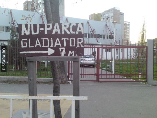 Watch out... the Gladiator!