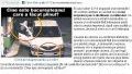 Un barbat necunoscut a facut plinul la masina